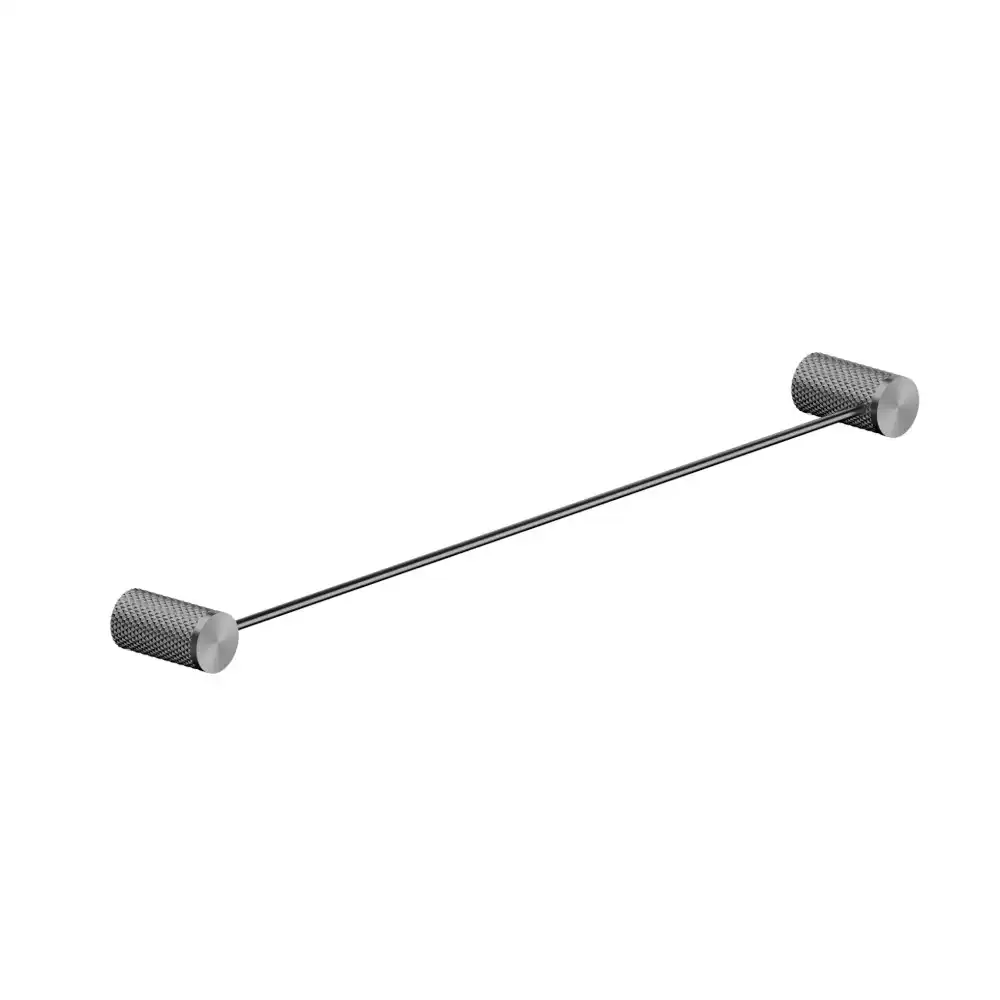 Nero Opal Single Towel Rail 600mm Graphite NR2524GR