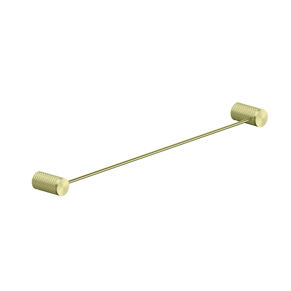 Nero Opal Single Towel Rail 600mm Brushed Gold NR2524BG