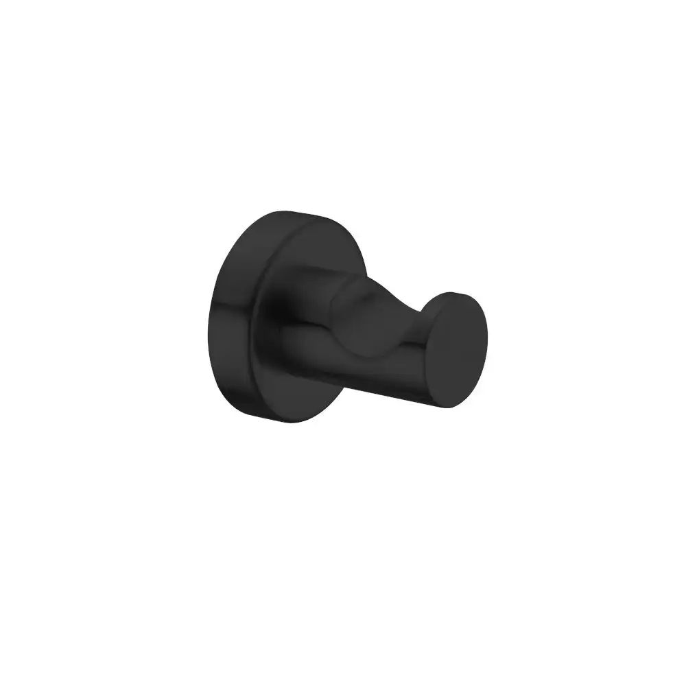 Nero Mecca Robe Hook Matte Black NR1982MB