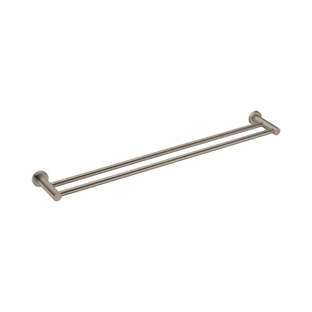 Nero Mecca Double Towel Rail 800mm Brushed Bronze NR1930dBZ