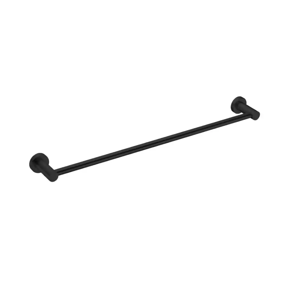 Nero Mecca Single Towel Rail 800mm Matte Black NR1930MB