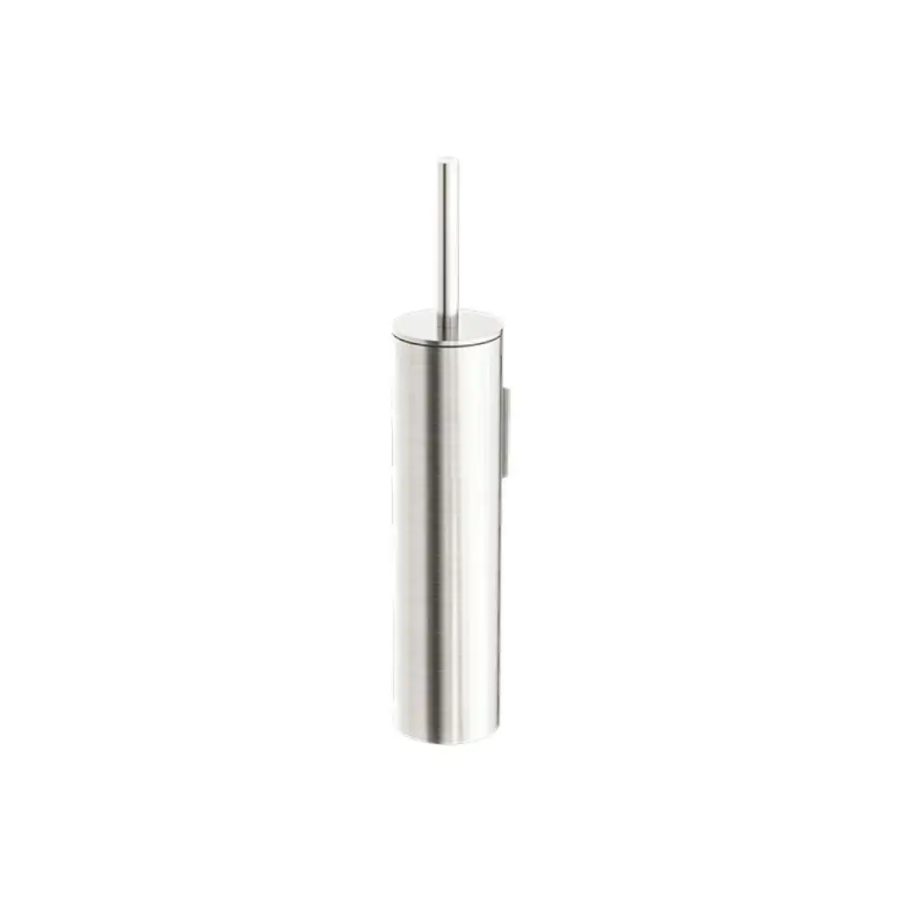 Nero Mecca Toilet Brush Holder Brushed Nickel NR1988BN