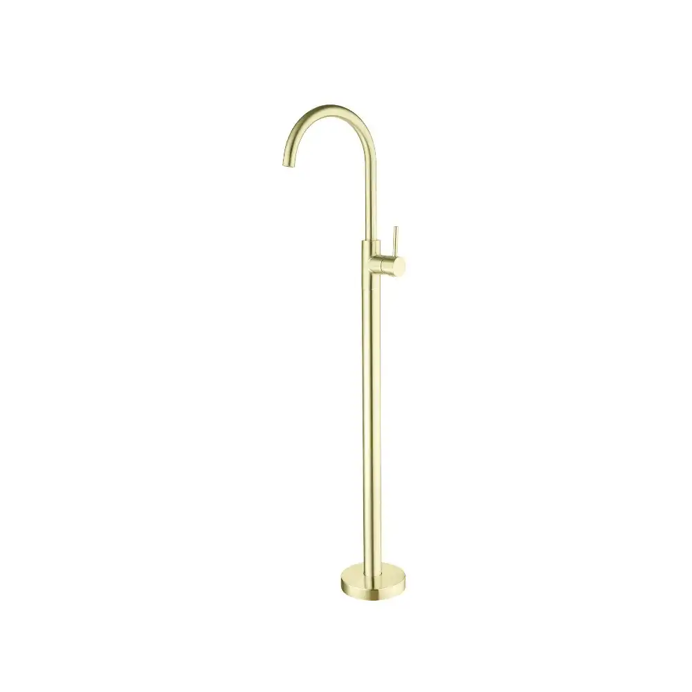 Nero Floormount Mixer Brushed Gold NR210903a01BG