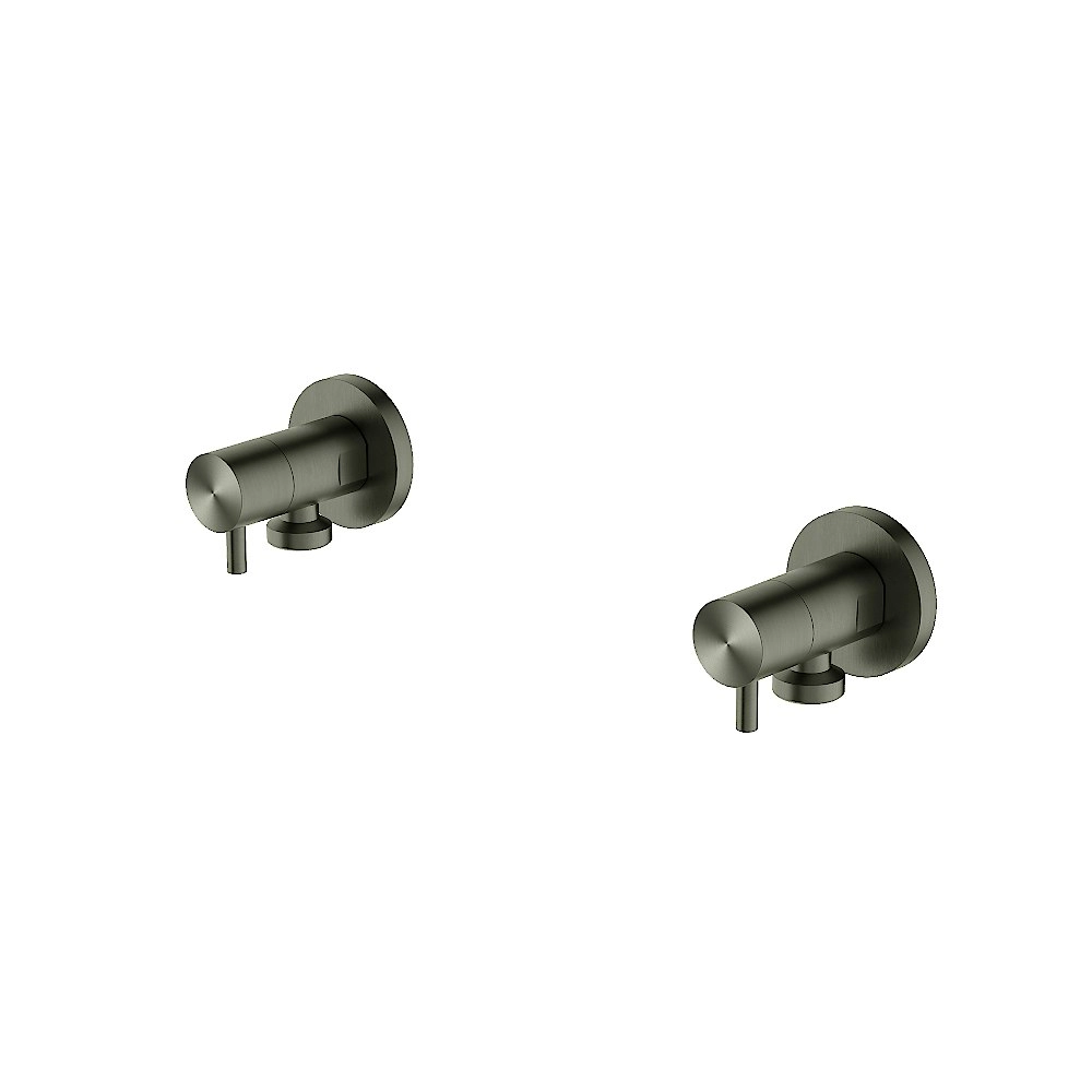 Nero X Plus Washing Machine Tap Set Graphite NR262109dGR