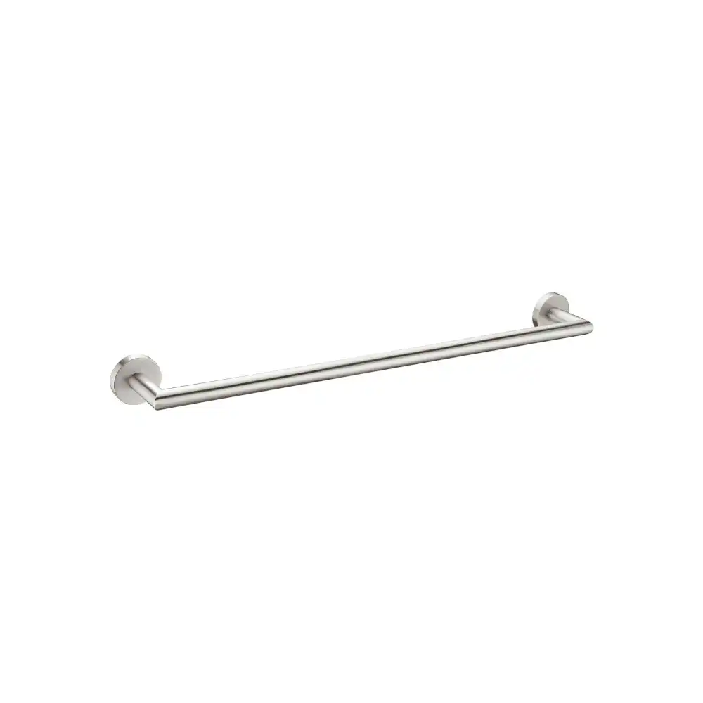 Nero Dolce 700mm Single Towel Rail Brushed Nickel NR3630BN