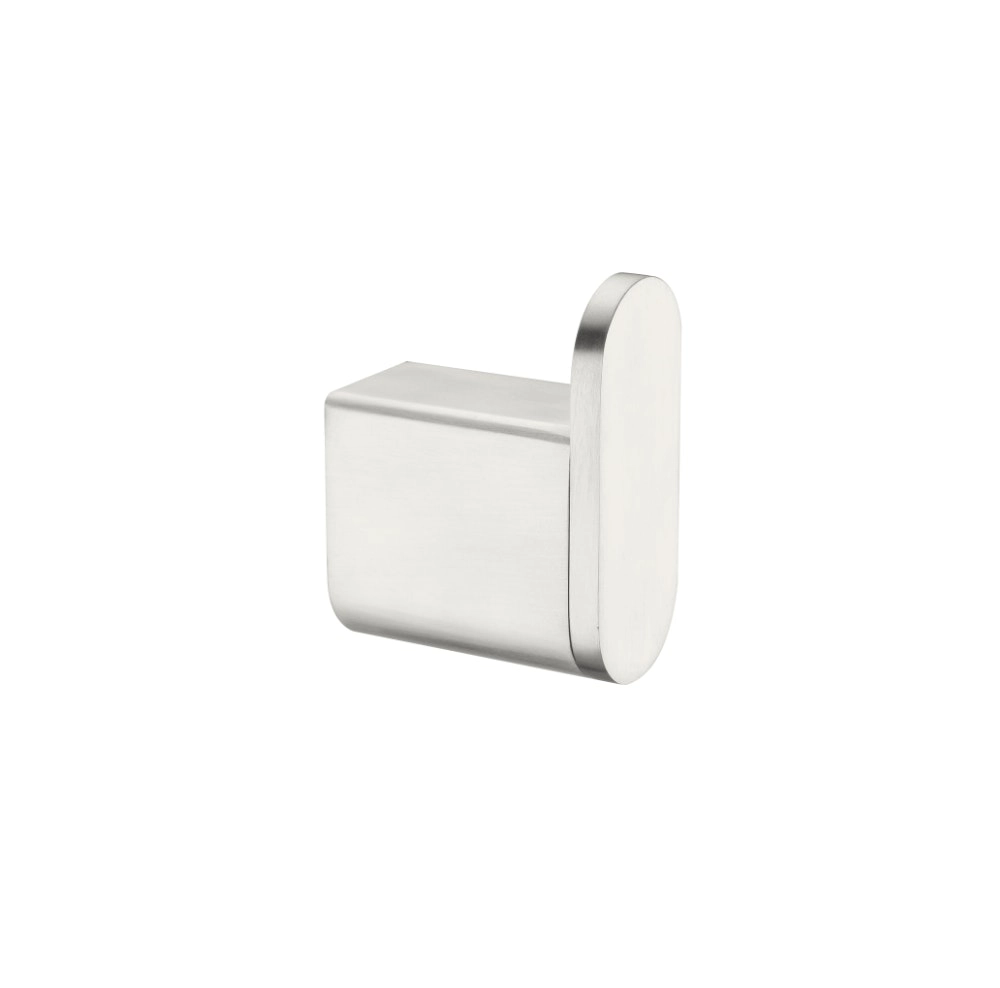 Nero Bianca Robe Hook Brushed Nickel NR9082BN