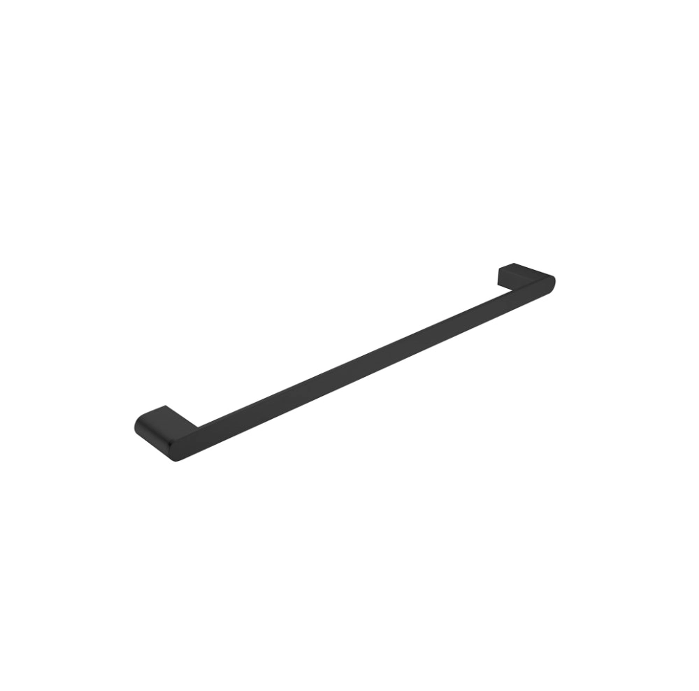 Nero Bianca Single Towel Rail 600mm Matte Black NR9024MB