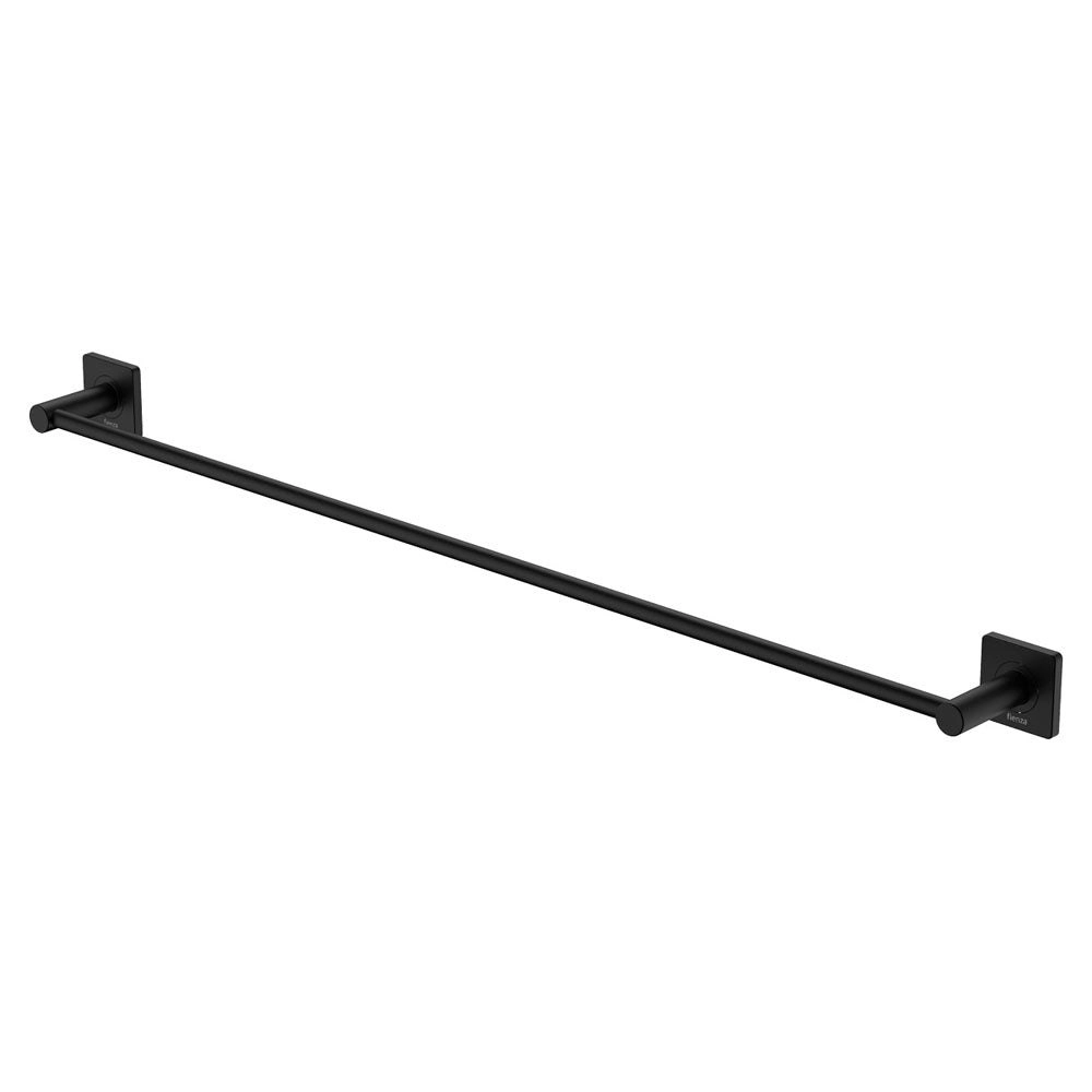 Fienza Sansa Single Towel Rail 900mm Matte Black 83201MB