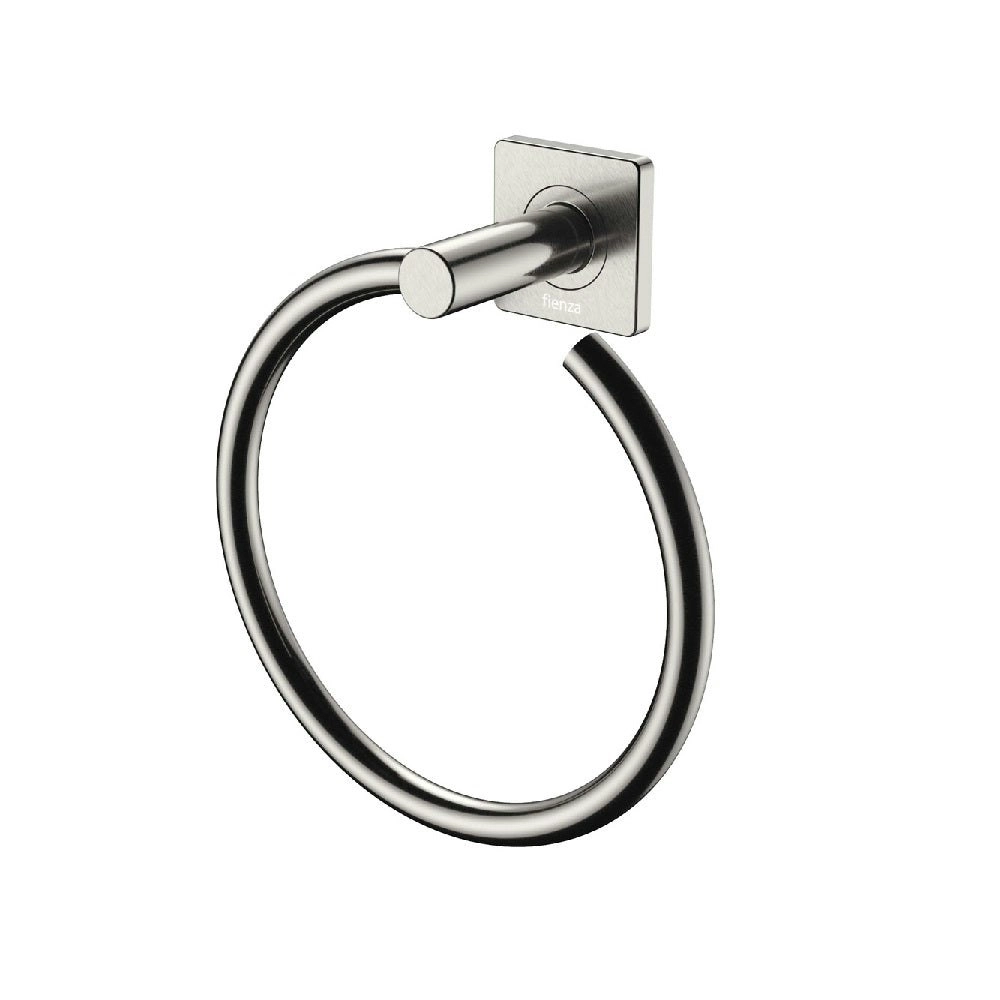 Fienza Sansa Hand Towel Ring Brushed Nickel 83202BN