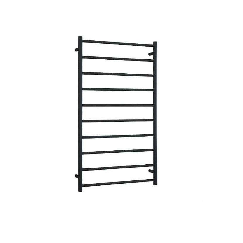 Thermogroup Heated Towel Rail 700x1200x122mm 10 Bars Matte Black SR69MB