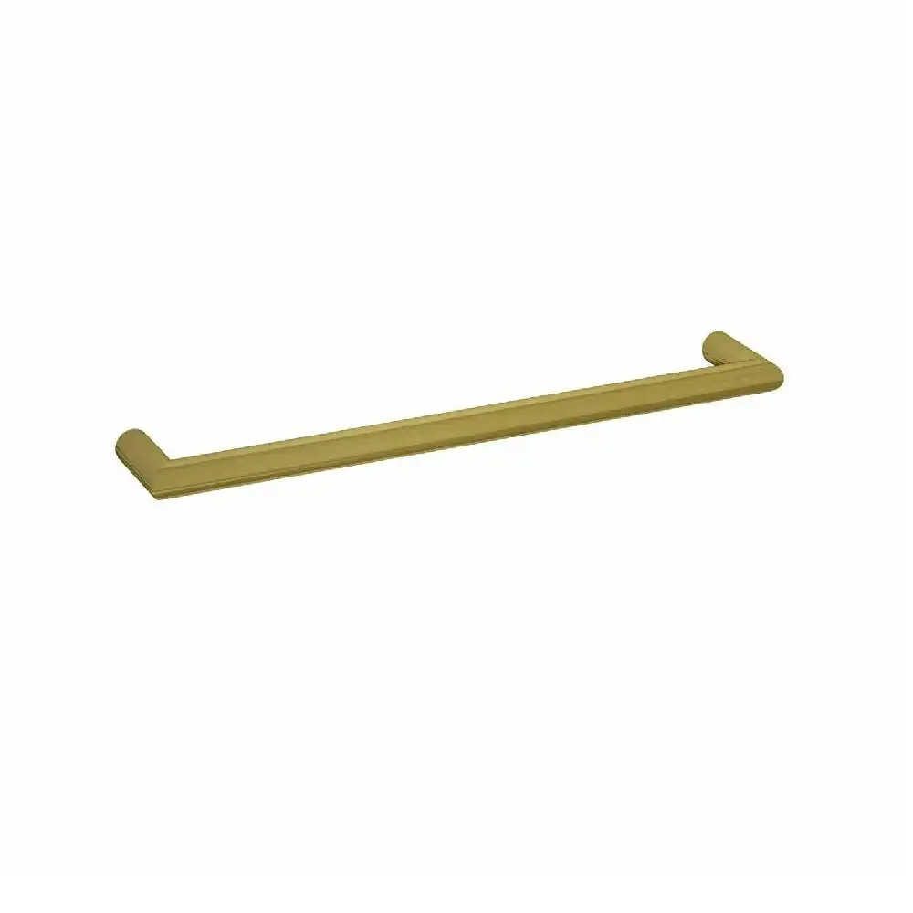 Thermogroup Round Single Rail 632x32x100mm (Heated) Brushed Gold DSR6BG