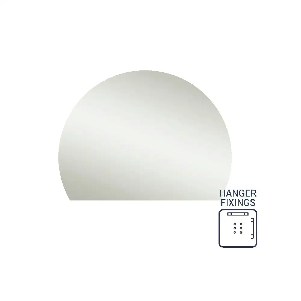 Thermogroup Ablaze Hamilton Mirror D Shape (Hangers) 1200x900mm HD1290HN