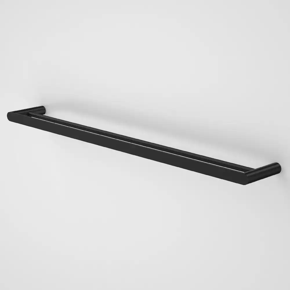 Caroma Urbane II Double Towel Rail 825mm Matte Black 99616B