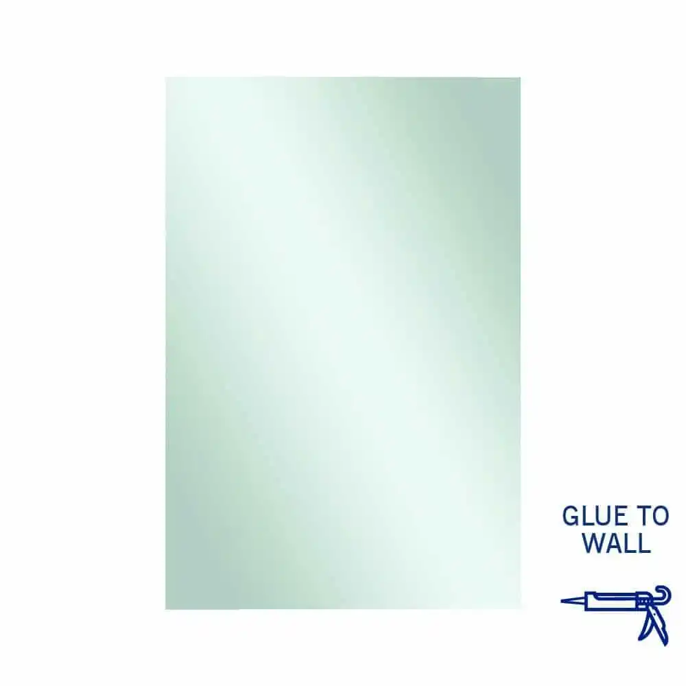 Thermogroup Jackson Rectangle Polished Edge Mirror - 1200x800mm Glue-to-Wall JS1280GT