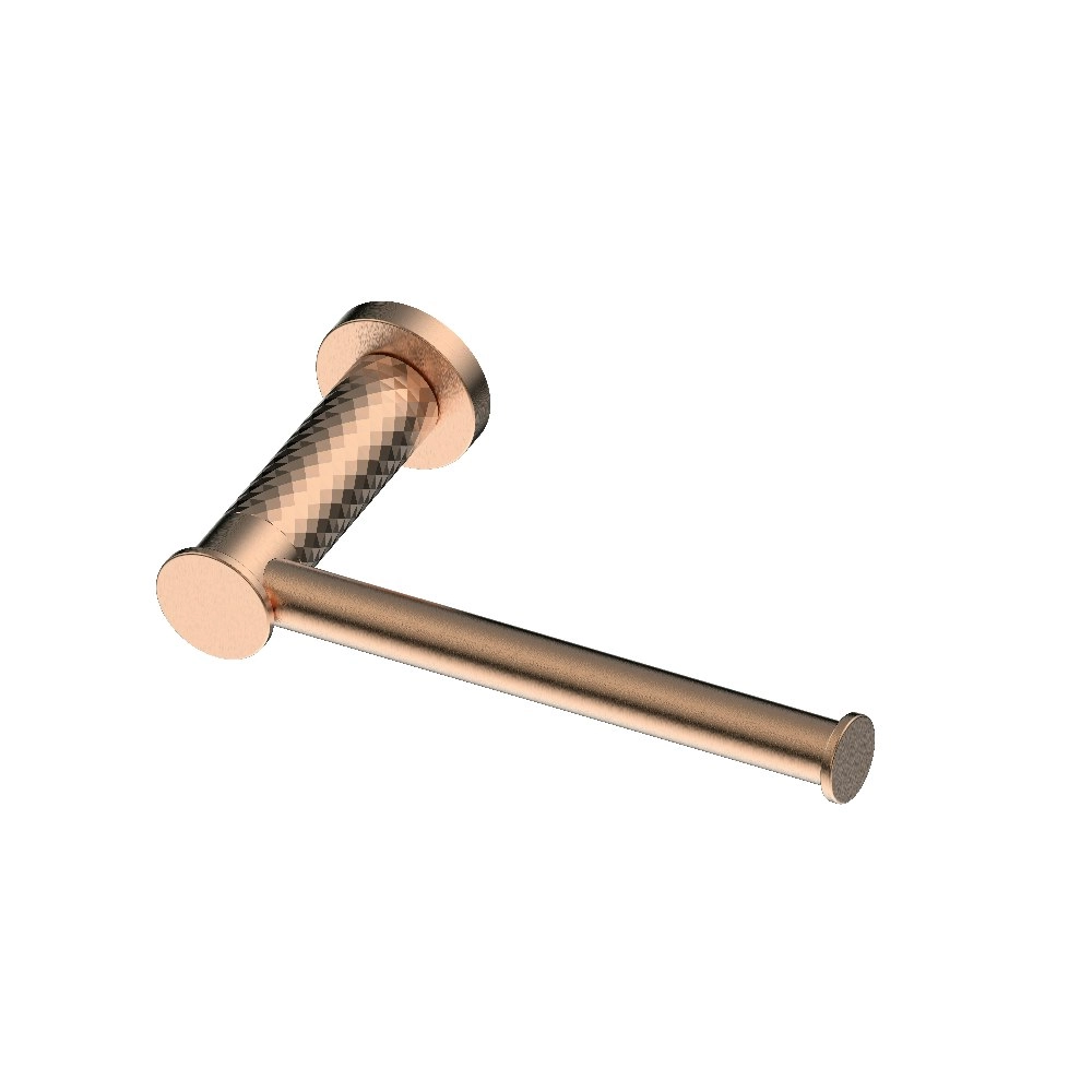 Greens Tesora Toilet Roll Holder Brushed Copper 213088