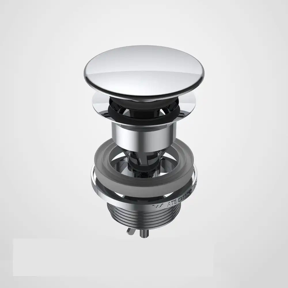 Caroma Urbane II Basin Dome Pop Up Plug & Waste Chrome 687330C