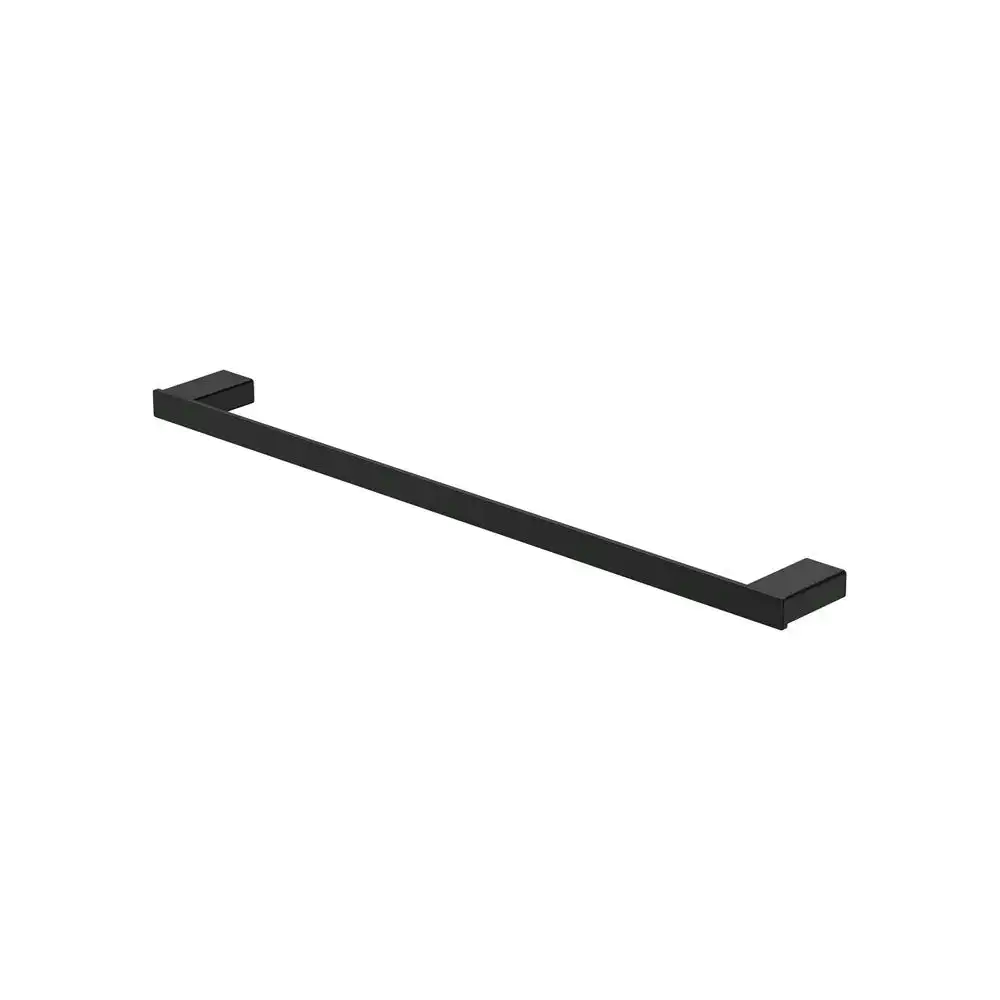 Fienza Tono 610 Single Towel Rail Matte Black 85101600MB