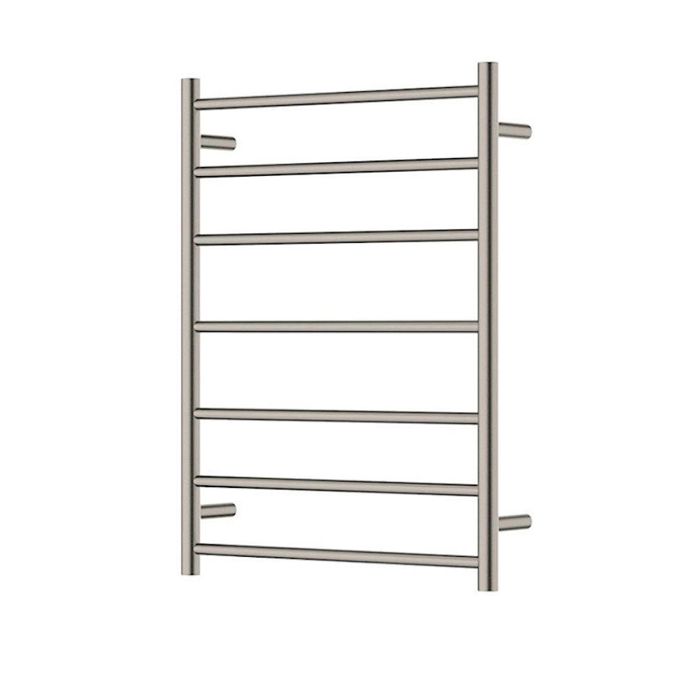 Fienza Isabella Heated Towel Ladder 600x800mm 7 Bars Brushed Nickel 8276080BN