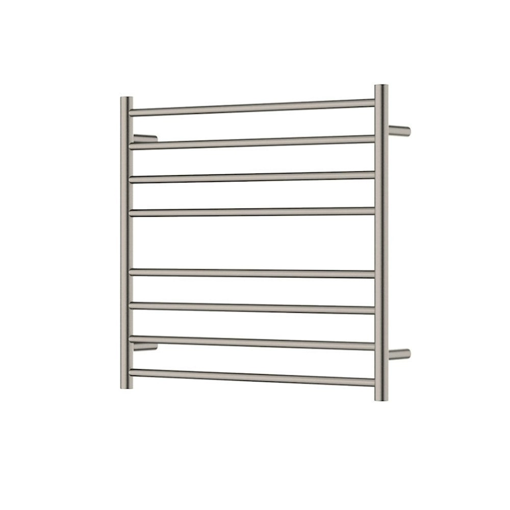 Fienza Isabella Heated Towel Ladder 750x700mm 8 Bars Brushed Nickel 8277570BN