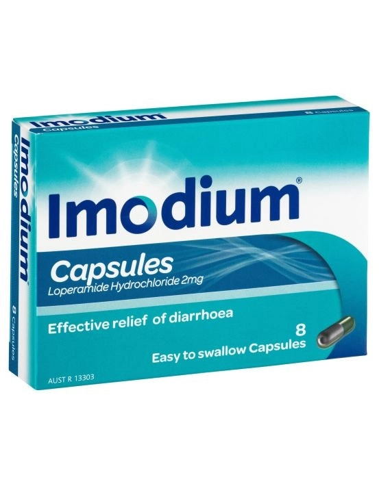 IMODIUM Diarrhoea Capsules 8 Pack