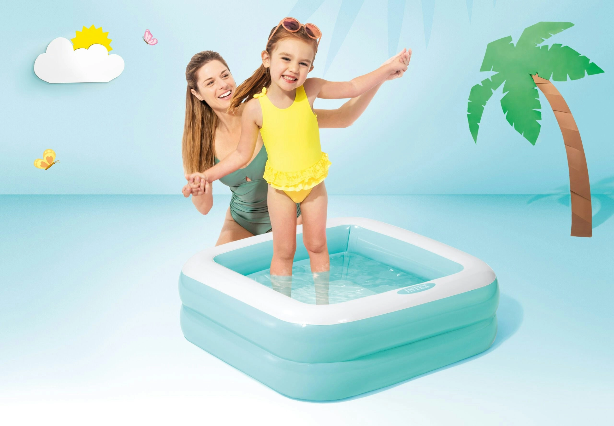 Intex Play Box Pool Blue 57100