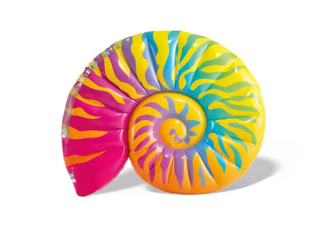 Intex Rainbow Seashell Inflatable Mat 58791