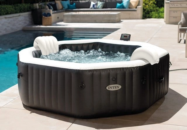 Intex PureSpa Jet and Bubble Deluxe Spa 6 Person 28462