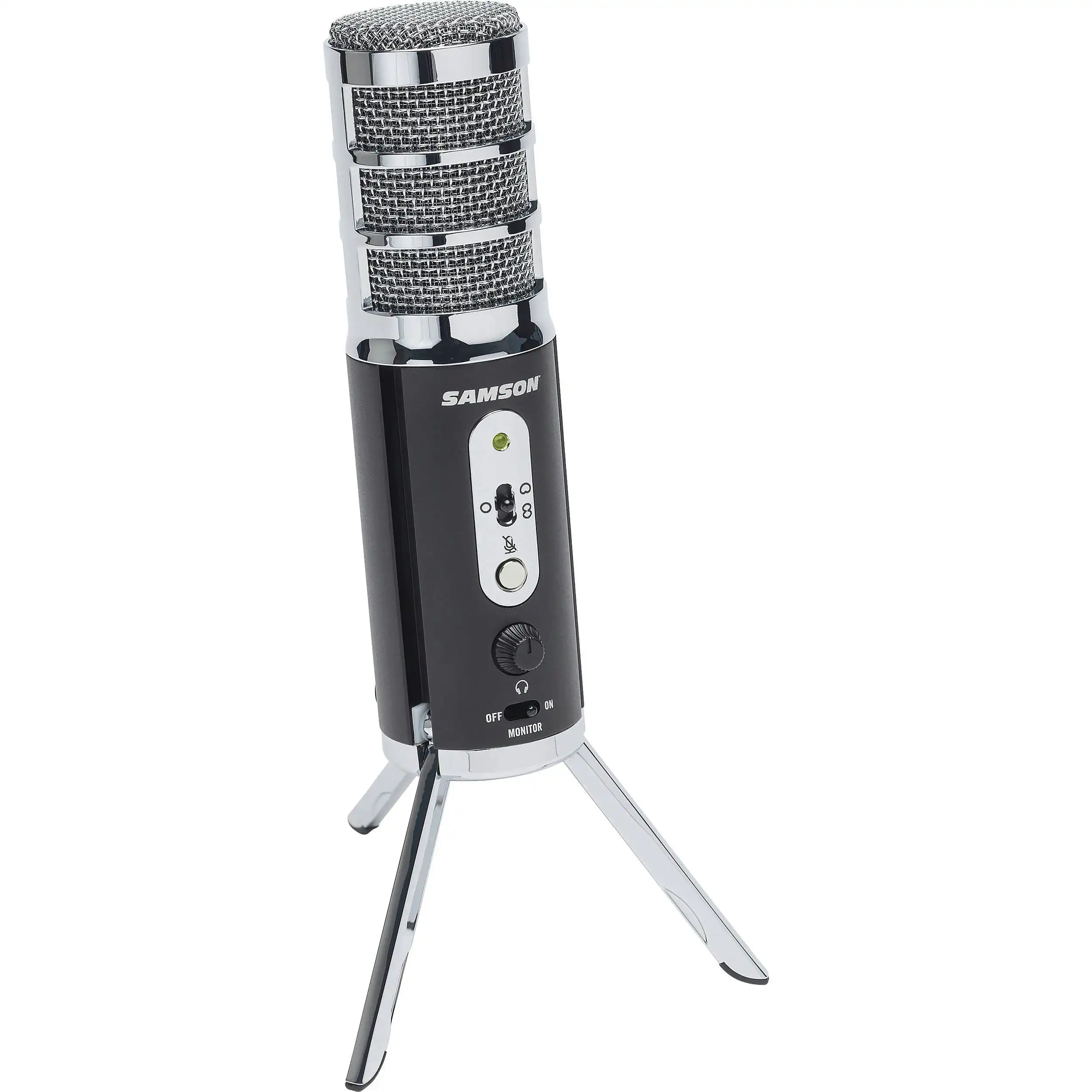 Samson Satellite Usb/ios Broadcast Microphone - Black/silver