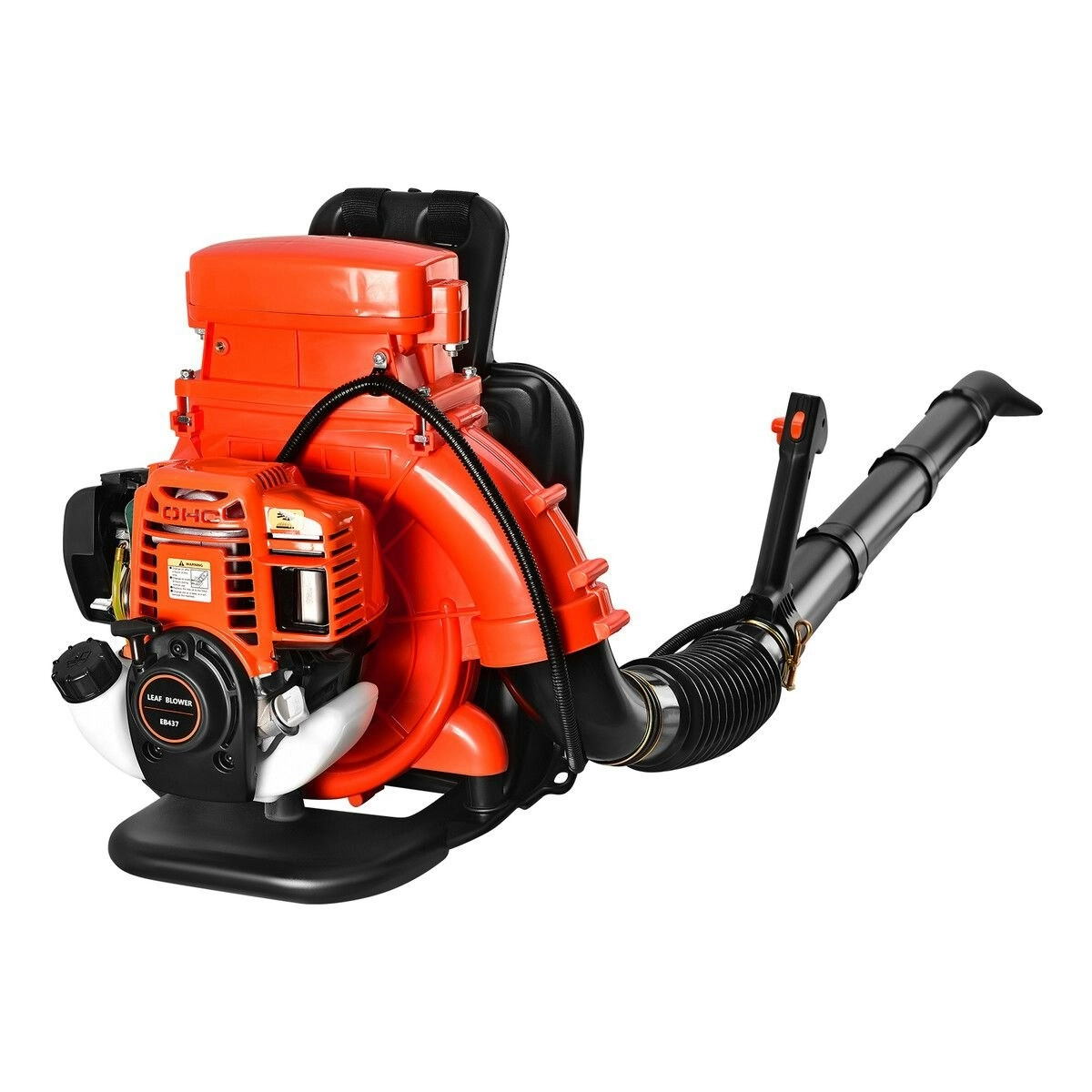 Ausway Petrol Leaf Blower Backpack 4 Stroke 38CC Cordless Grass Garden Lawn Yard Dust Debris Blowing Machine