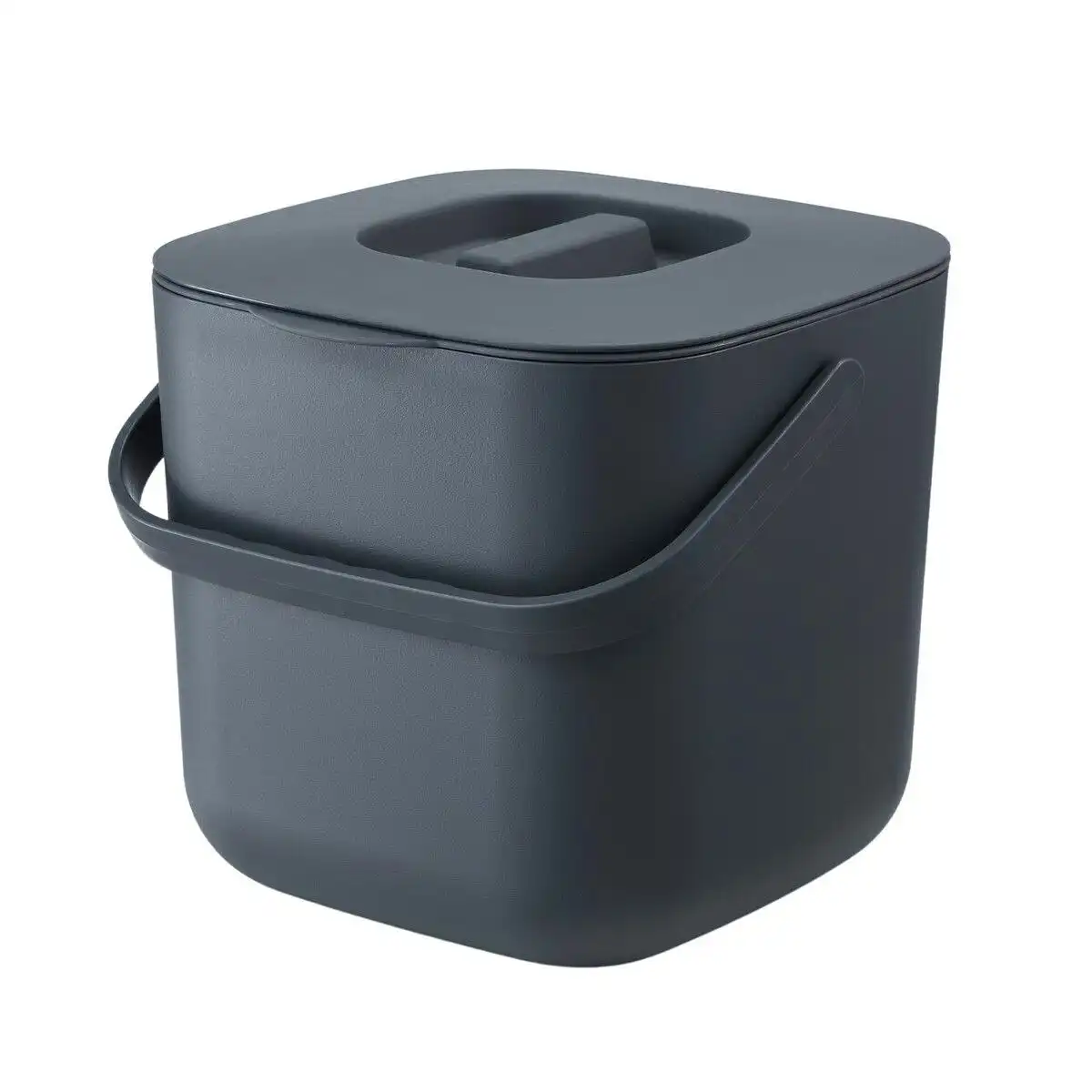 LUXSUITE 7L Rubbish Waste Bin Kitchen Trash Compost Dustbin Garbage Can Food Recycling Caddy Countertop Table Organic Separation