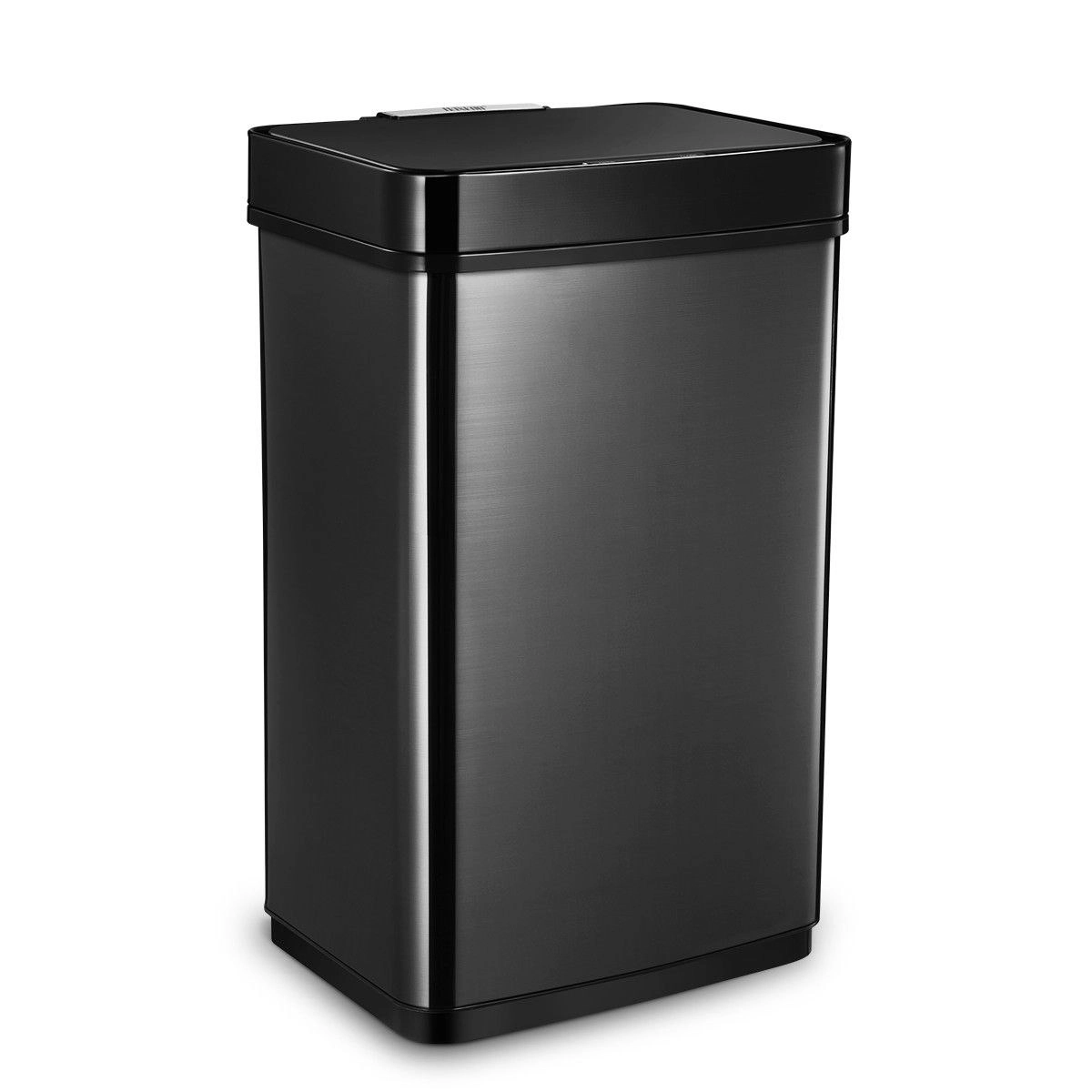 Ausway 60L Sensor Bin Automatic Trash Can Touch-free Kitchen Garbage Bin