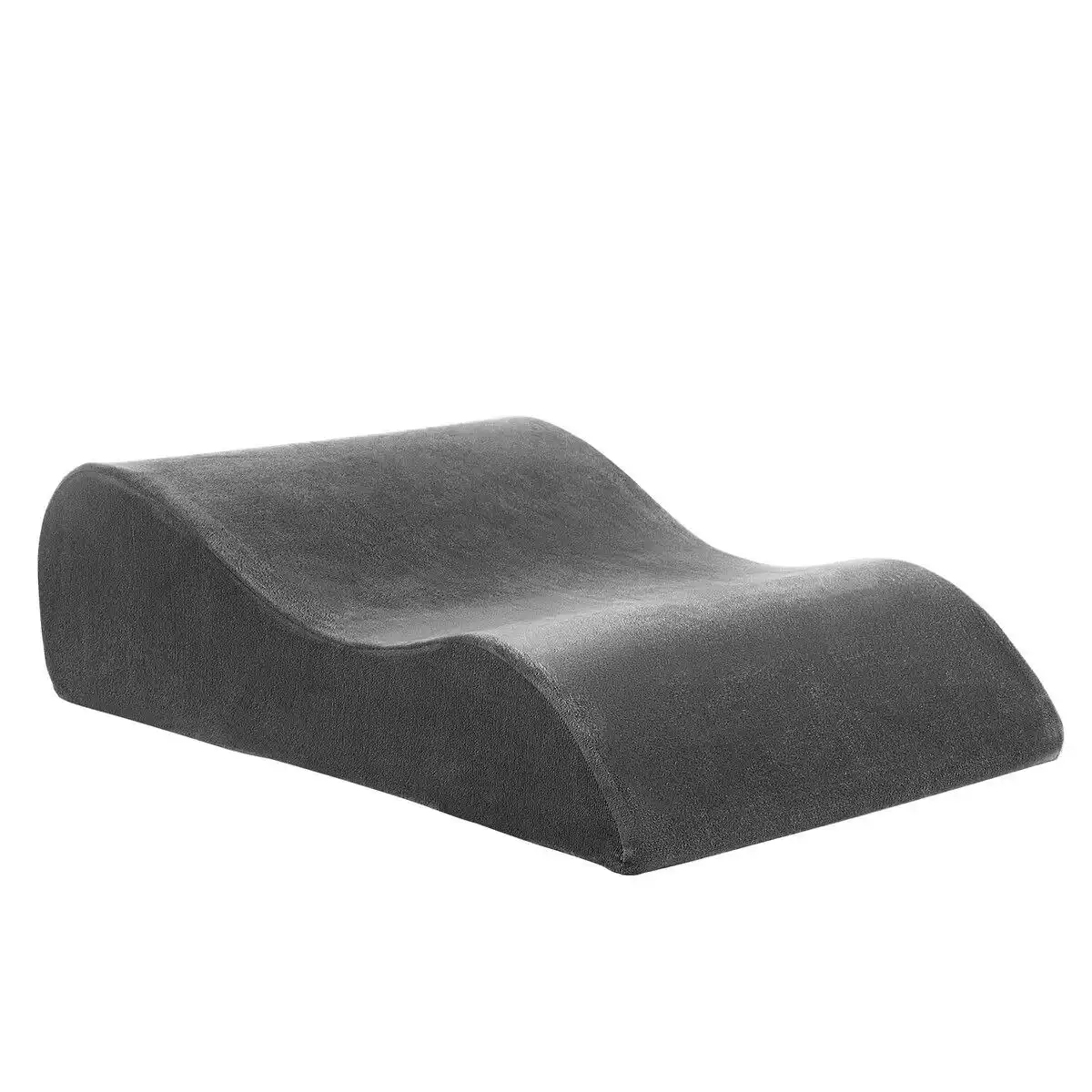 Luxdream Bed Wedge Leg Pillow Backrest Contour Ergonomic Pregnancy Foam Cushion Elevation Support Raiser with Cover