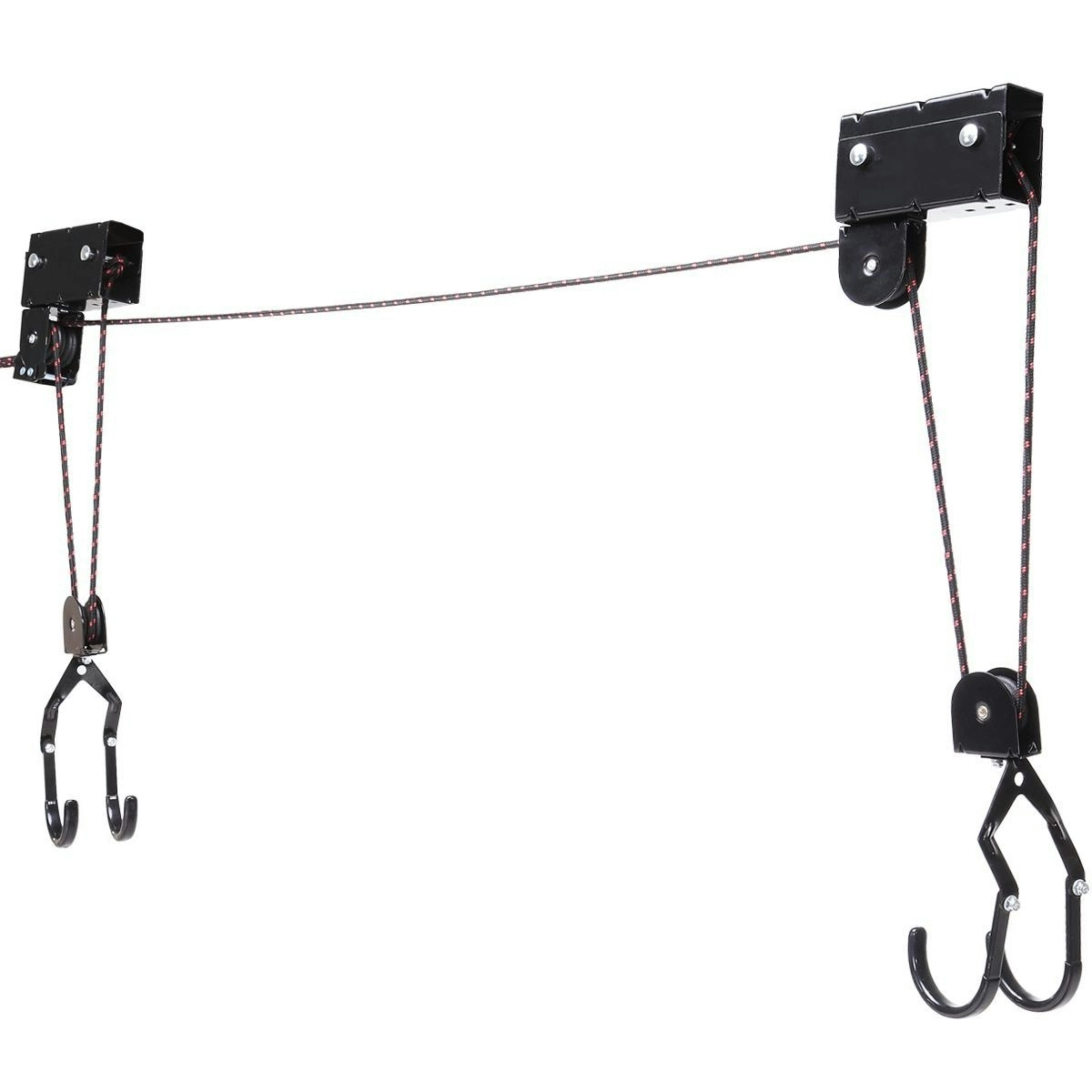 Ausway Kayak Ceiling Hoist Pulley System Bike Hanger Bicycle Holder Garage Storage Rack