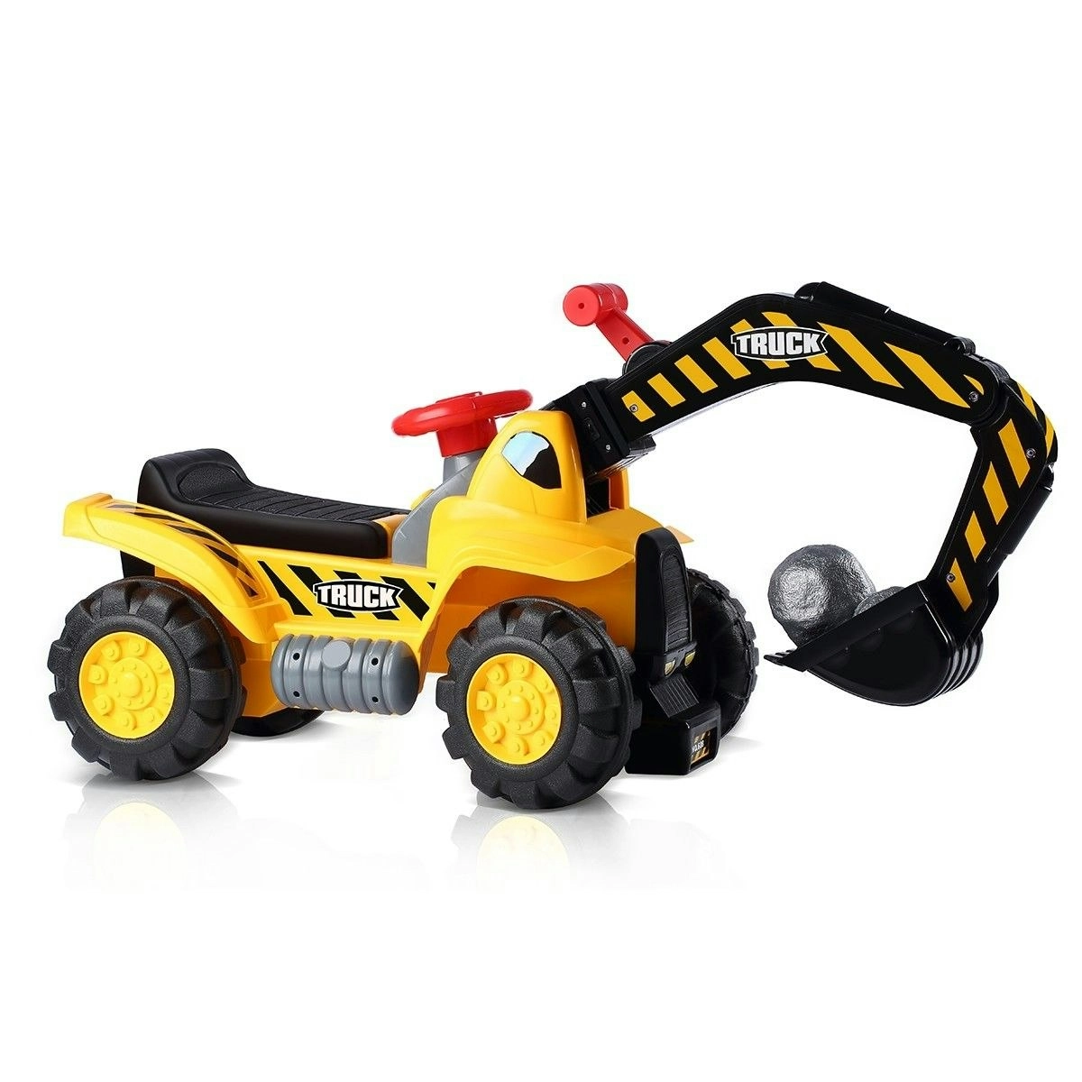 Ausway Kids Ride On Excavator Digger Scooter Tractor Toys