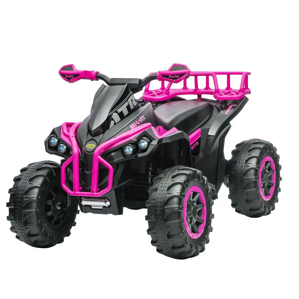 Kidbot Kids Electric ATV Ride On Car Quad Bike 12V Vehicle Toy 4 Wheeler Motorised Rechargeable Battery MP3 USB LED Children