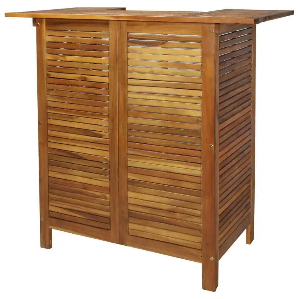 Bar Table 110x50x105 cm Solid Acacia Wood 44007