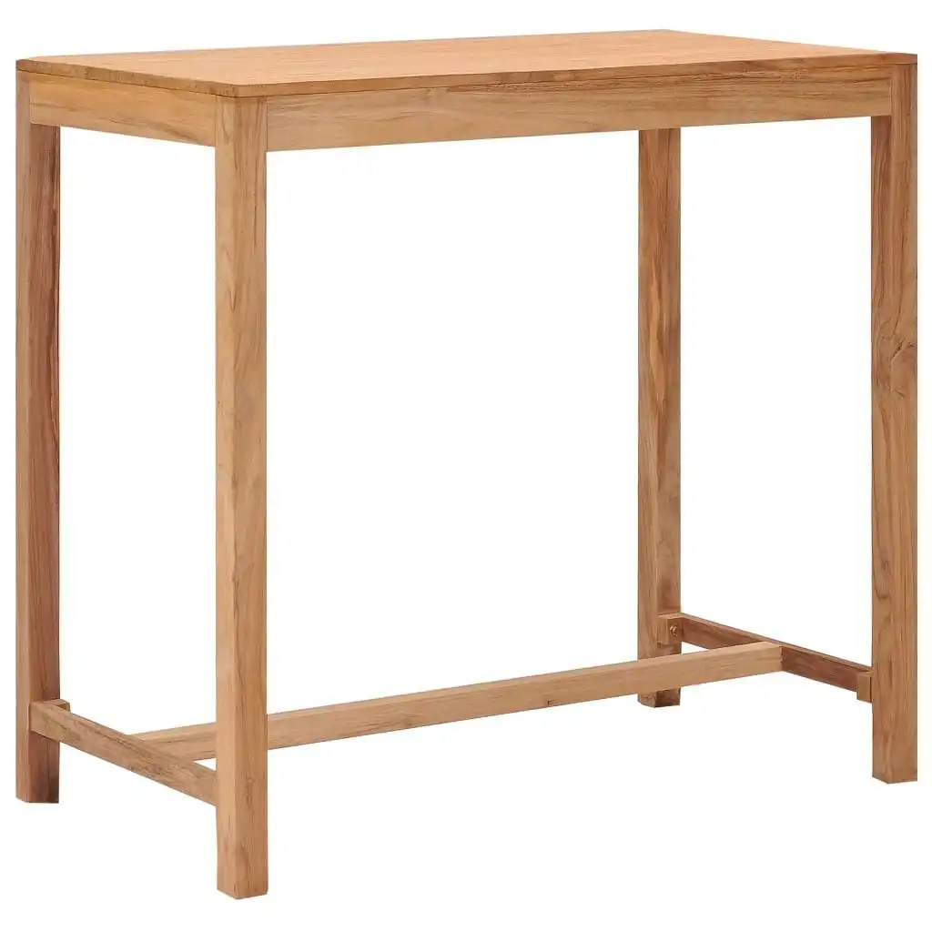 Garden Bar Table 110x60x105 cm Solid Teak Wood 287234