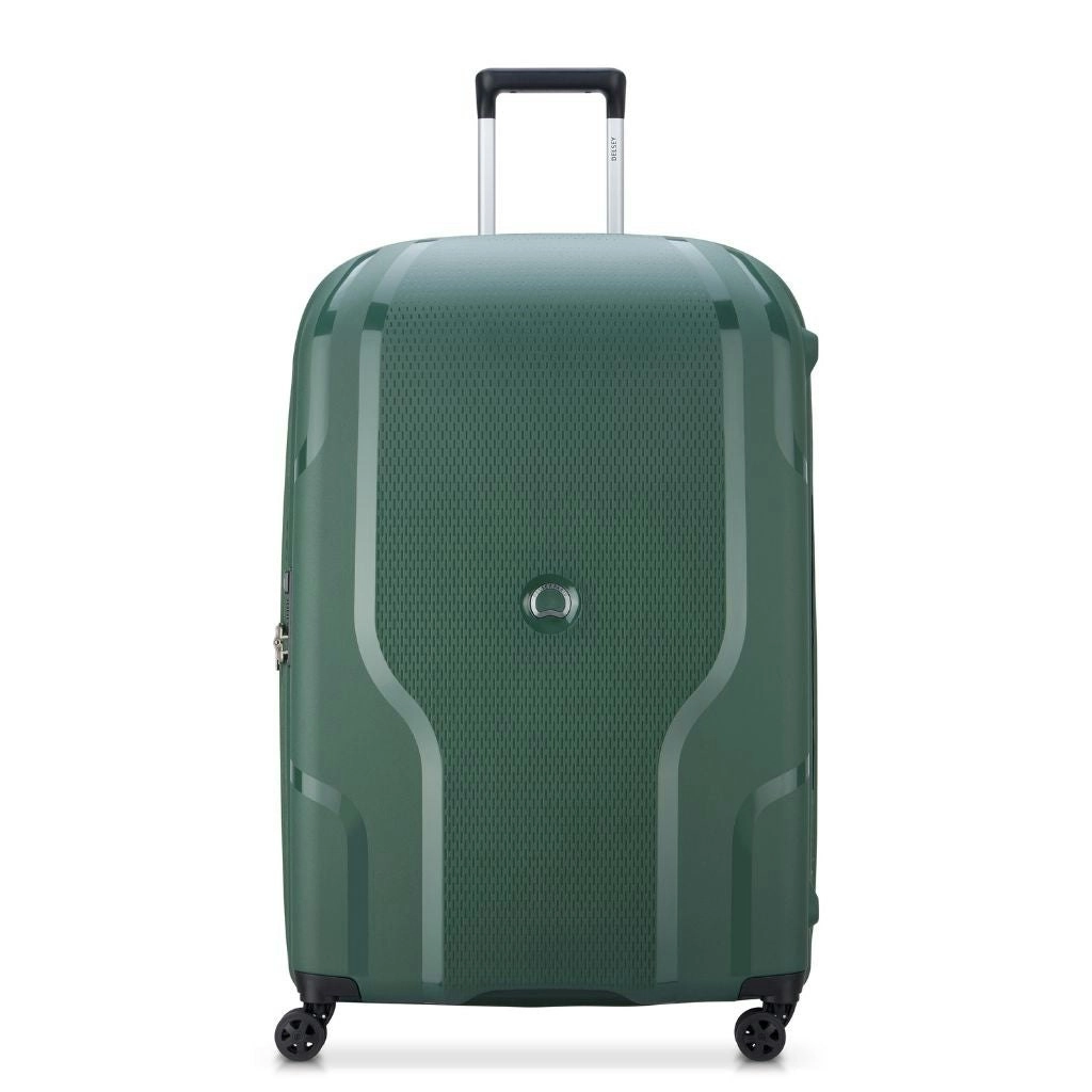 DELSEY Clavel 83cm MR Large Hardsided Spinner Luggage - Deep Green