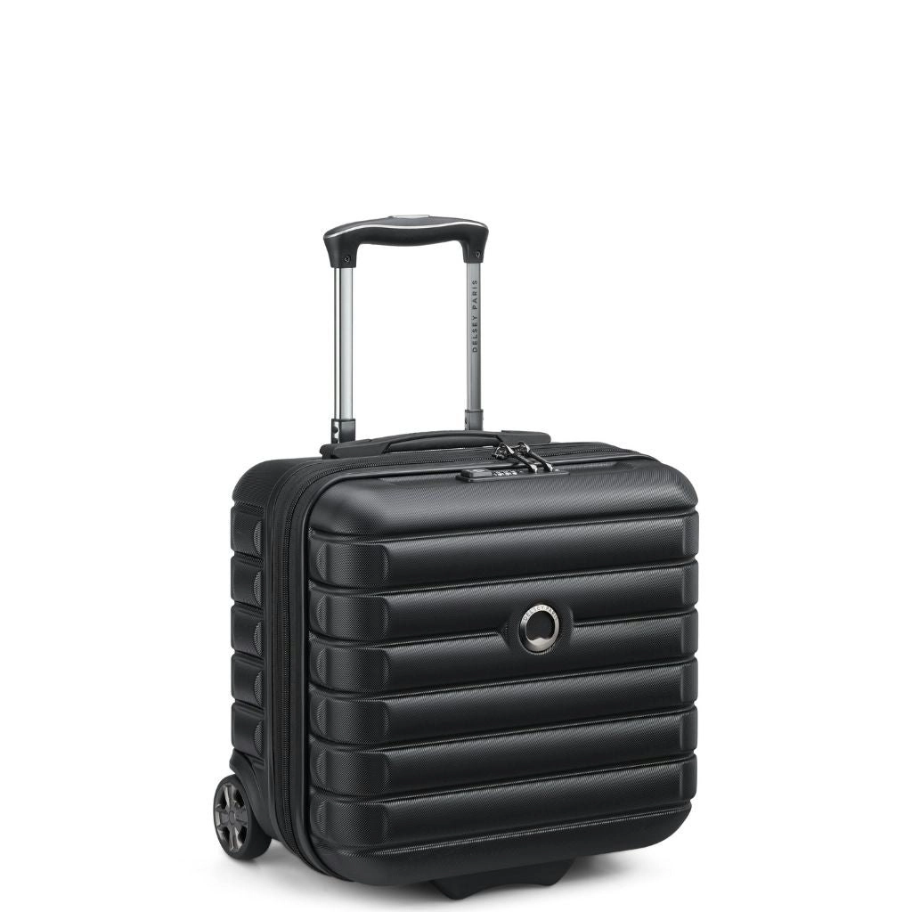 DELSEY Shadow Underseat 2 - Wheel Cabin Luggage - Black