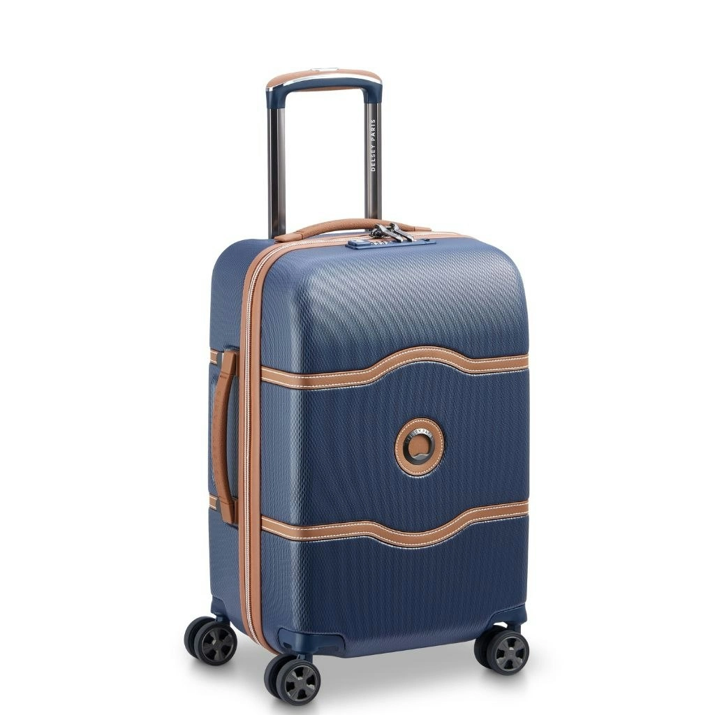 DELSEY Chatelet Air 2.0 55cm Carry On Luggage - Navy Blue