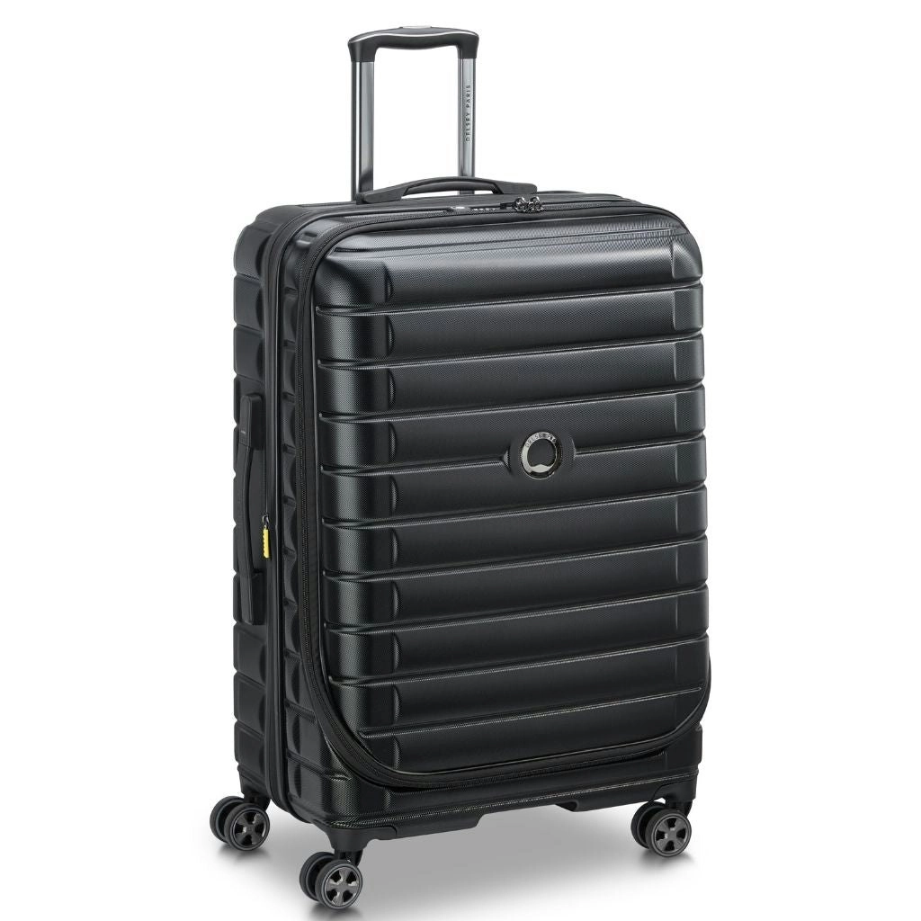 DELSEY Shadow 75cm Top Loader Large Luggage - Black