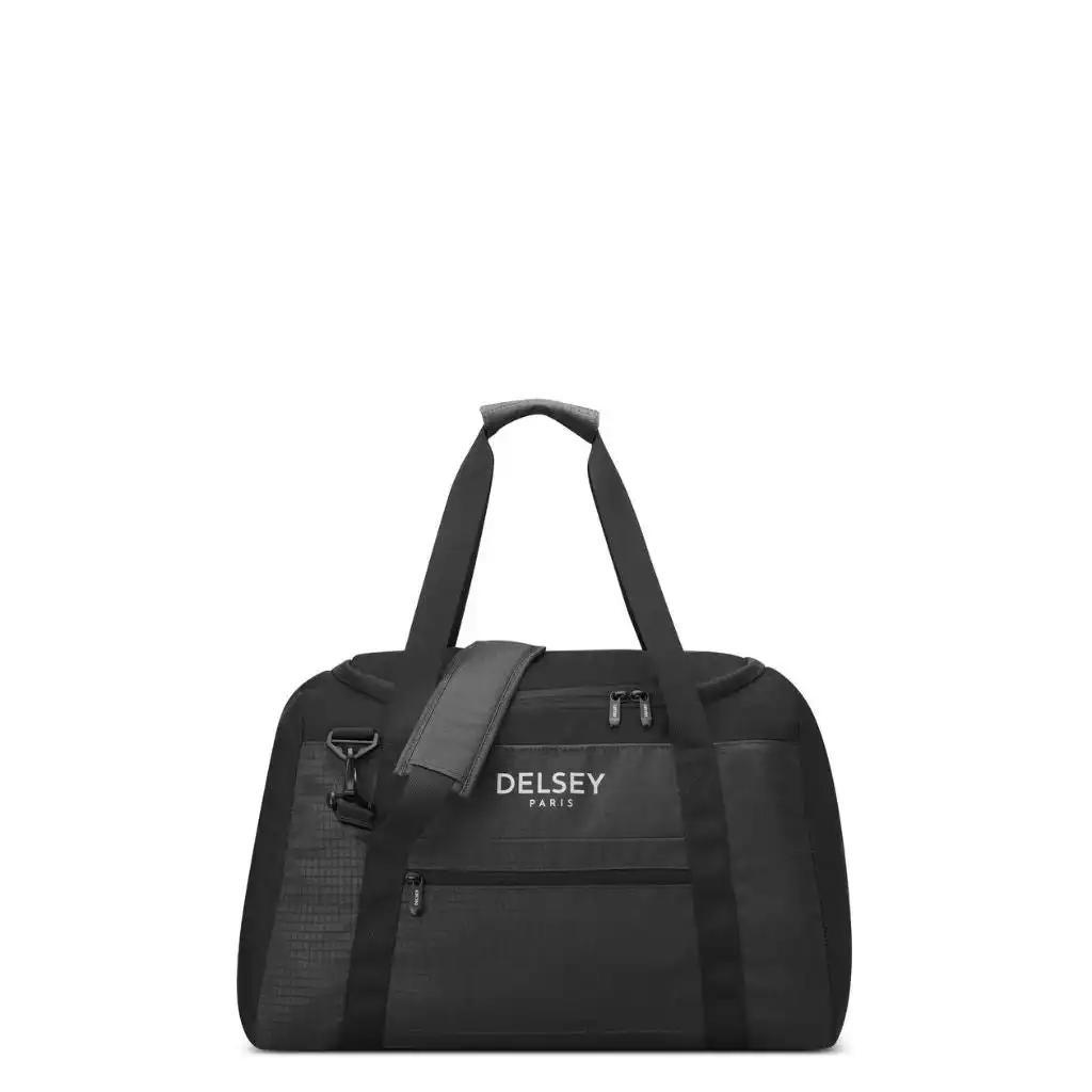 DELSEY Nomade 55cm Foldable Duffle Bag Black