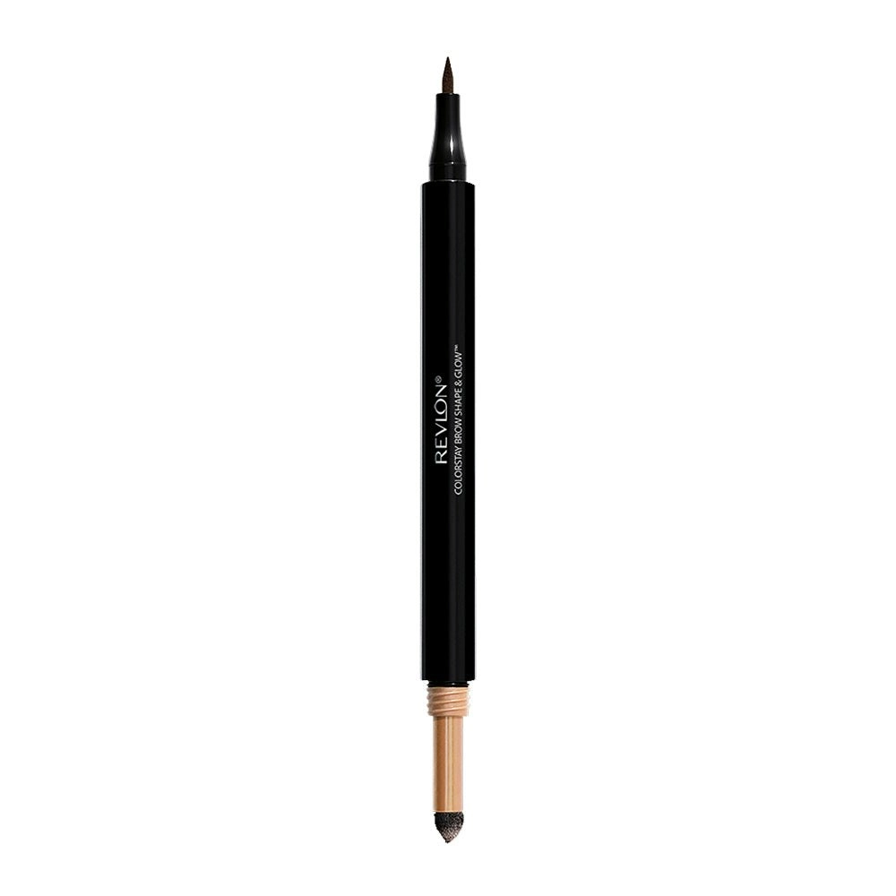 Revlon Colorstay Brow Shape & Glow Brow Marker 0.6ml & Highlighter 0.23g 250 Soft Black