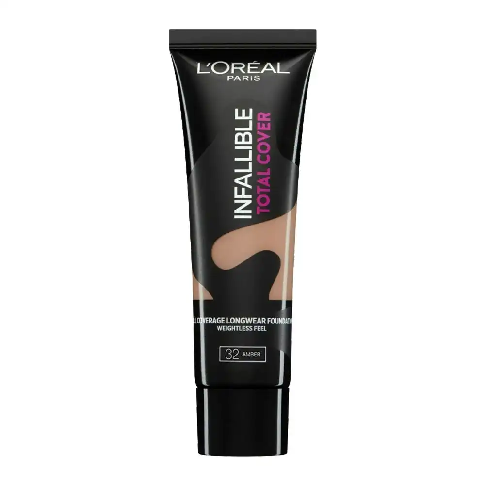 L'Oreal Paris L'Oreal Infallible Total Cover Foundation 35g 32 Amber
