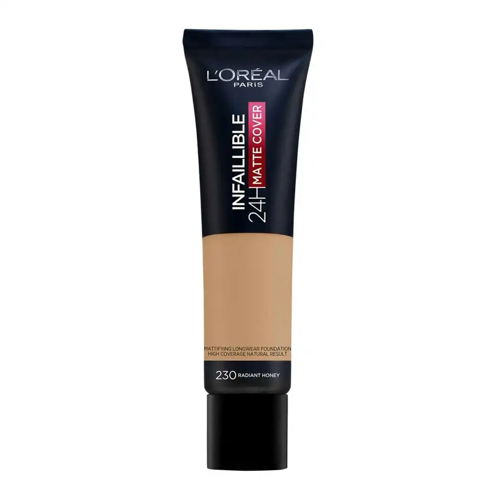 L'Oreal Paris L'Oreal Infallible 24h Matte Cover Foundation 30ml 230 Radiant Honey