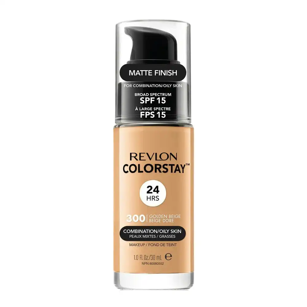 Revlon Colorstay Makeup Combination/ Oily Skin 30ml 300 Golden Beige
