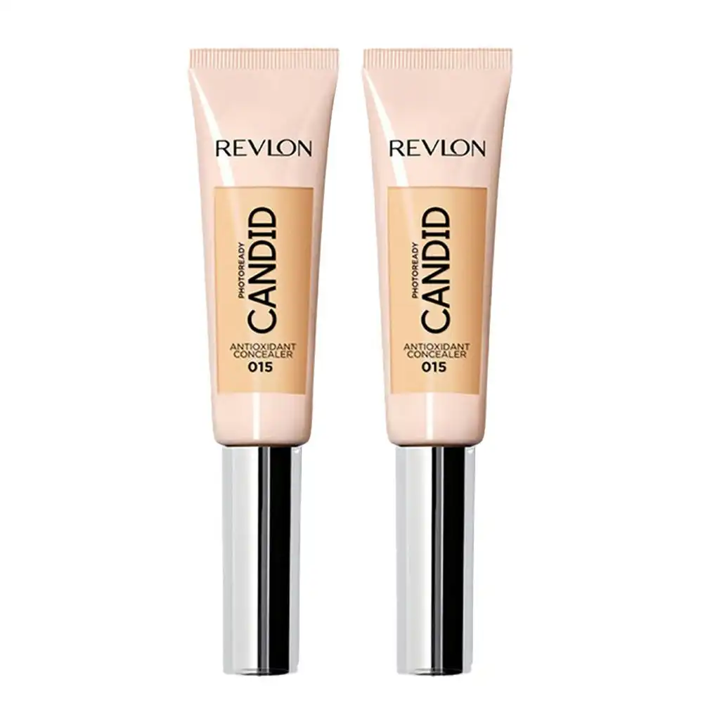 Revlon Photoready Candid Antioxidant Concealer 10ml 015 Light - 2 Pack