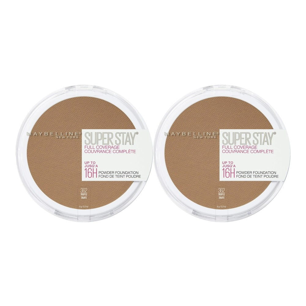 Maybelline Super Stay Full Coverage 16h Powder 9g 362 Truffle - 2 Pack