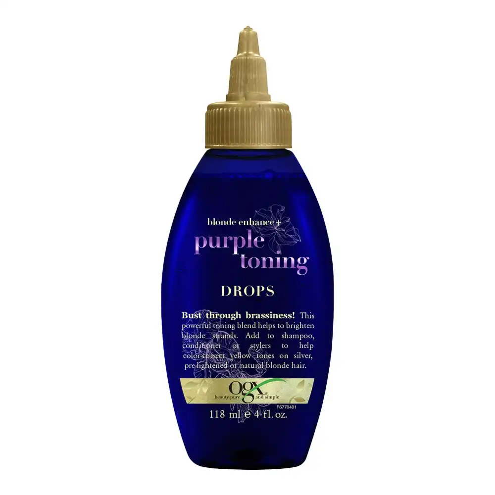 OGX Blonde Enhance + Purple Toning Drops 118ml