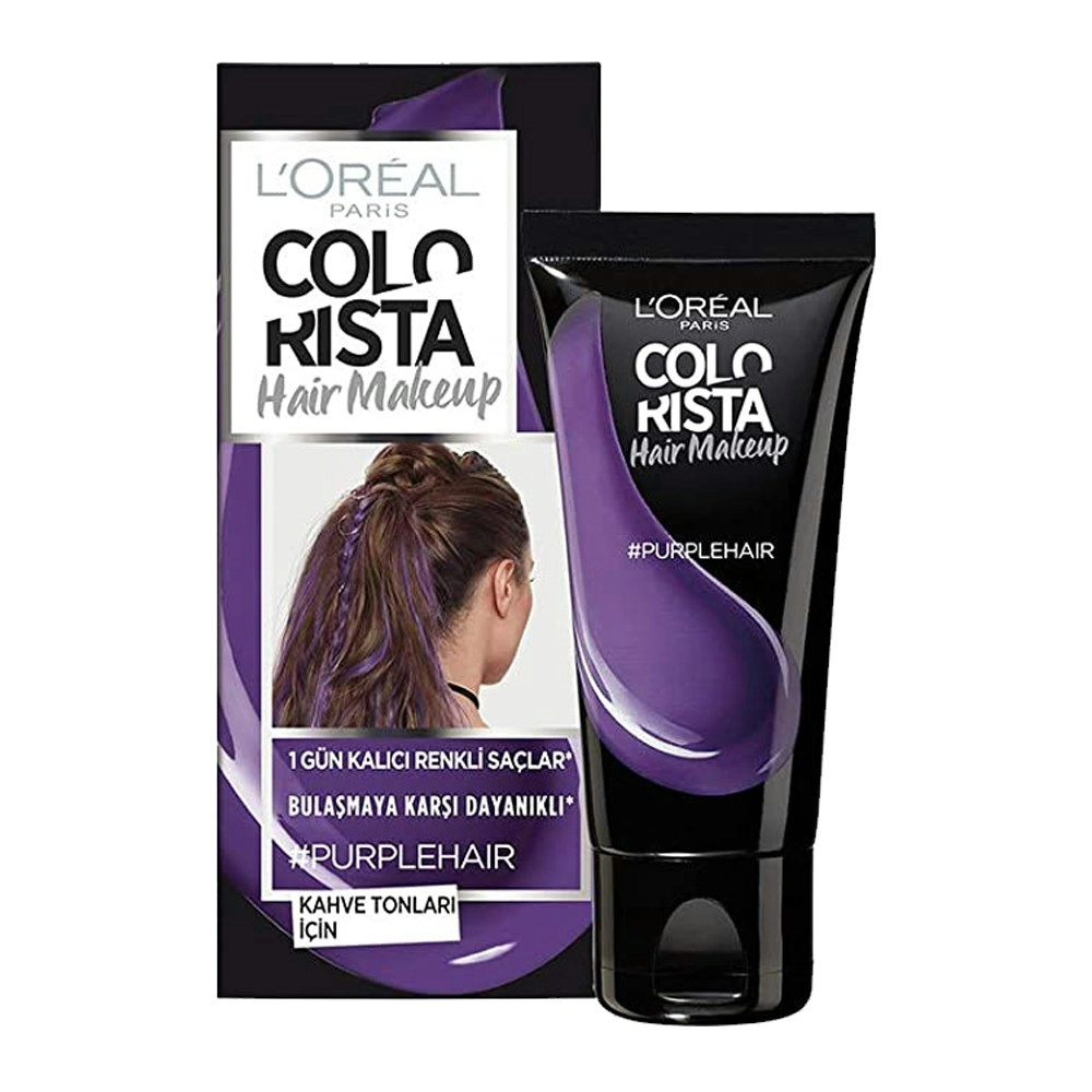 L'Oreal Paris L'Oreal Colorista Hair Makeup 1 Day Colour Highlights 30ml #purple Hair